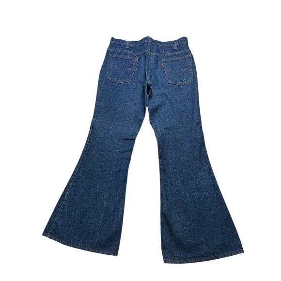 Vintage Levi’s 684 Bell Bottom Jeans Super Flare W38 L32 Orange Tab 70s Retro - Picture 10 of 16